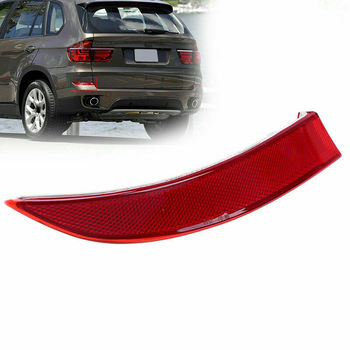 1Pcs Rear Left Side Bumper Cover Lens Lamp Reflector Housing Tail Warning Light for BMW X5 E70 LCI 2011-2013 63147240997